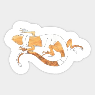 Polygon Lizard Sticker